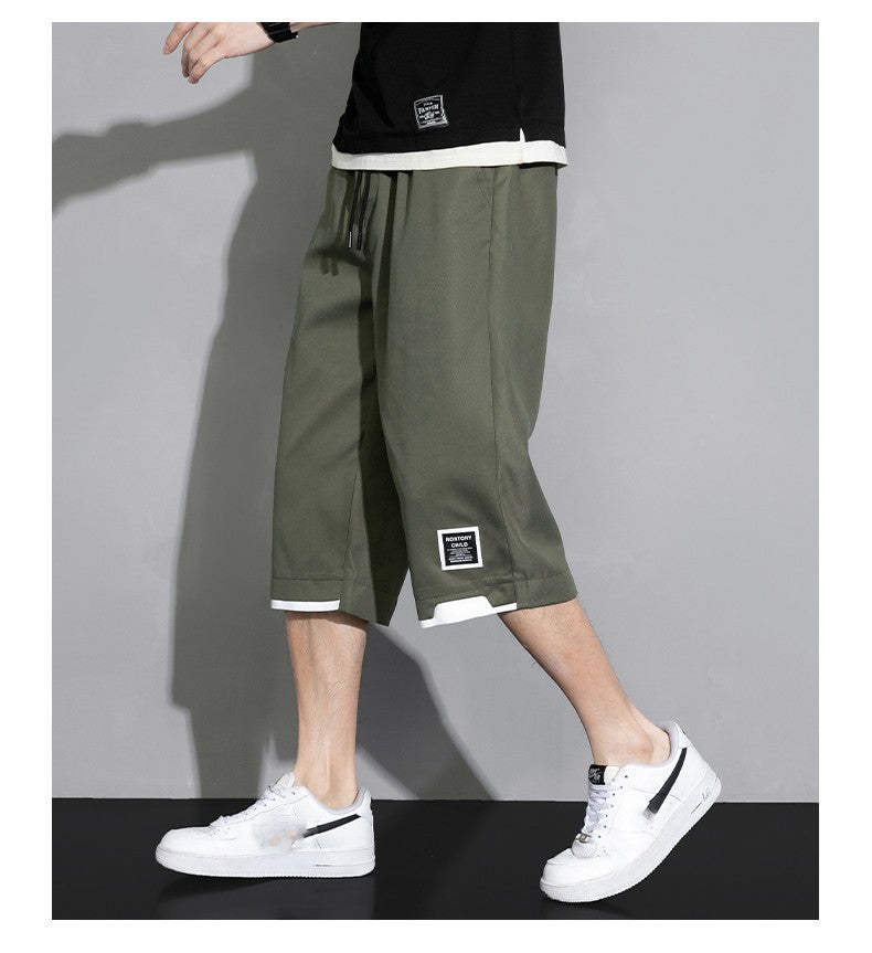 Plus Size Large Men's Shorts 2025 Summer New Trendy Loose Men's Sports and Casual Pants Jorts Baggy Cargo Mens Luxury Brands Man