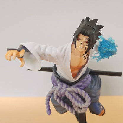 Brinquedos de Anime Naruto Sasuke Boneco de Ação 20CM Desenho Animado Uchiha PVC Coleção Estatueta Decoração de Mesa Modelo Bonecas Presentes de Aniversário