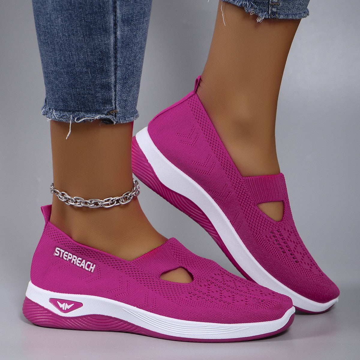 Women's summer breathable mesh flat shoes women's shoes casual sneakers shoes, clearance free shipping