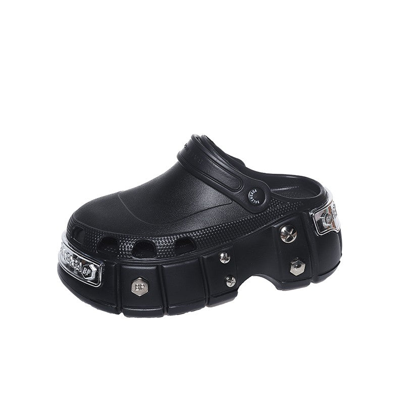 Men's and Women's Thick Soled Fashion Slippers with Soft Soles for Indoor and Outdoor Wear Fashionable and Versatile