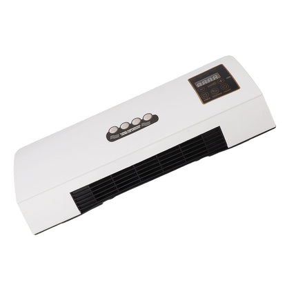 Ventilador Quente de Ar Condicionado de Parede, Controle Remoto de 10m, Aquecedor de Ar Condicionado de 1800W para Quarto