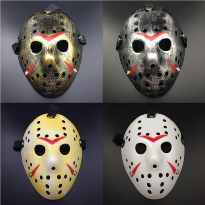 Halloween Horror Jason Mask Hockey Cosplay Killer Hallowmas Scary Party Decor Mask Christmas Masquerade Masque V for Vendetta