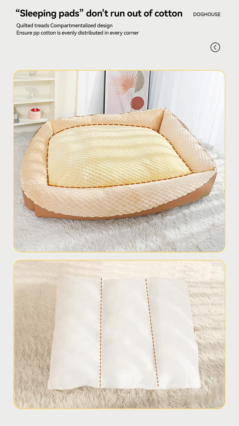 HOOPET Inverno Cama para Cachorro Sono Profundo Quente Pet Colchão para Cães Gatos Canil Produtos para Pet