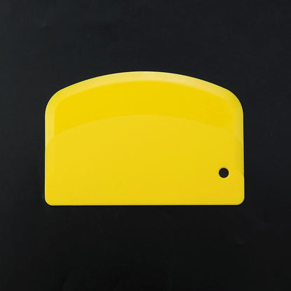Silicone World Dough Scraper Cream Spatula Plastic Cutting Knife  for Flour Pastries and Cakes Baking Tool Kitchen Accessories