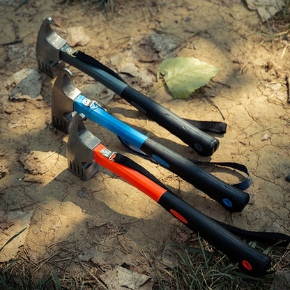 Martelo Portátil de Aço Carbono para Barraca de Acampamento Ferramenta Multifuncional - Extrator de Estacas Malho Removedor de Toldo e Cobertura