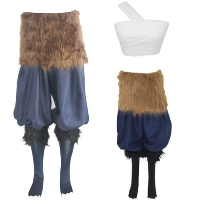 Factory Direct  Cosplay Costume - Inosuke Hashibira Outfit for Halloween (Ready to Ship)