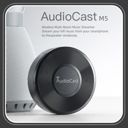 Receptor de áudio sem fio Wifi para streaming de música Audiocast Ieast pPlay M5 DLNA para adaptador de áudio Airplay com função multiroom