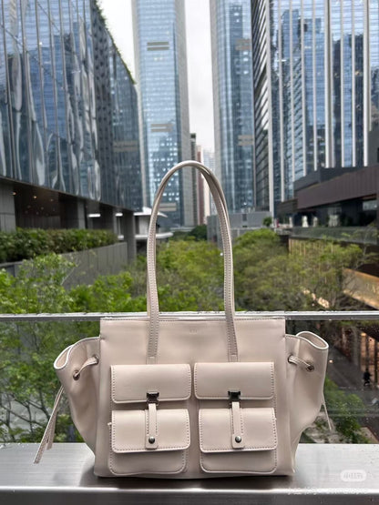 2025 Pocket Handbag DA Motorcycle Tote Female Large Capacity Commuter Single Shoulder Underarm Bag ????? ??? ?????? Sac Femme