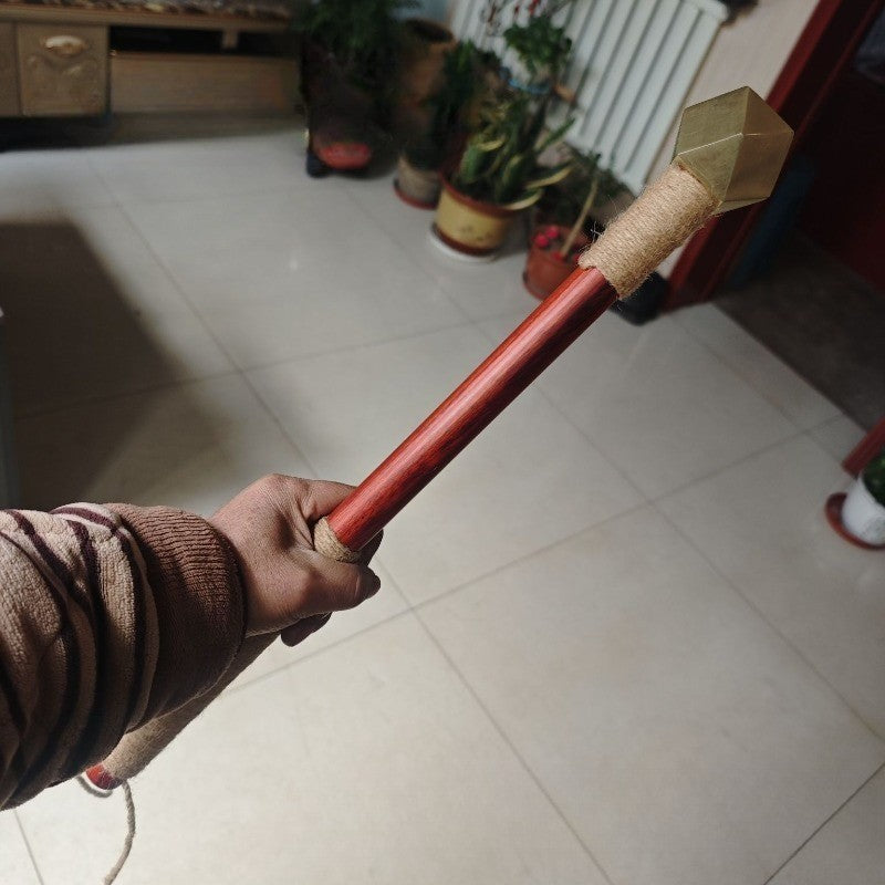 Martelo Retrô Portátil Multifuncional para Exterior, Autodefesa, Quebra-Vidros, Punho Antiderrapante, Ferramentas Manuais de Cabo Longo