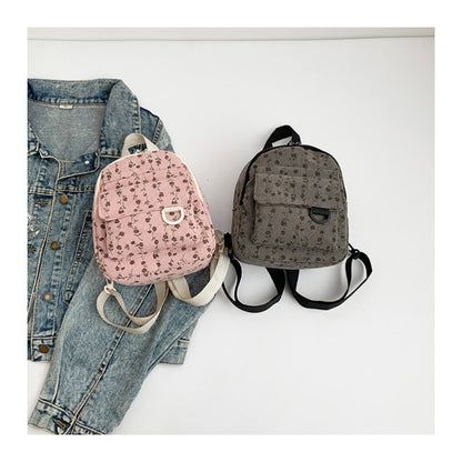 Nova Mini Mochila de Veludo Cotelê 2025 Elegante Espaçosa Leve Mochila de Viagem para Estudantes