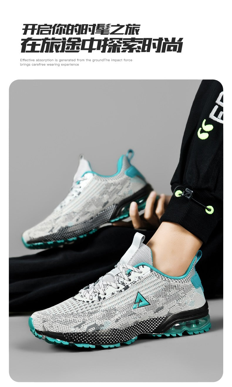 New men's sports shoes, women's casual loafers, fashionable running sports shoes, breathable and anti-slip running shoes