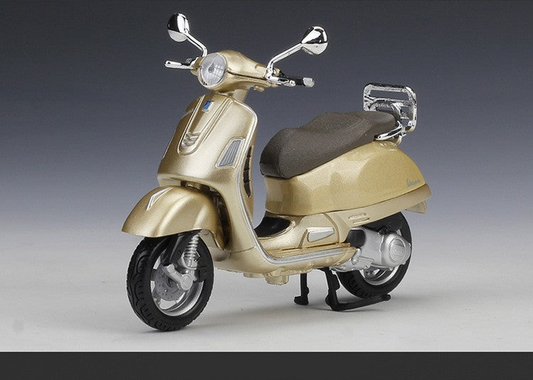 Maisto 1:18 Vespa GT300 Moto de Liga Simulação Diecast Metal Modelo Clássico de Moto Coleção Brinquedo Infantil Presente