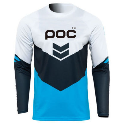 POC Men Cycling Jersey MTB Downhill T-shirt Racing Sport Bicycle Shirt Ropa Ciclismo Team Bike Jersey Cycling