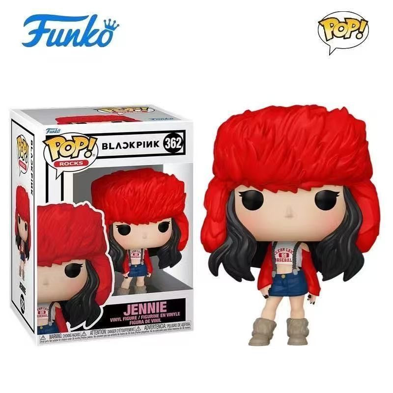 Original Blackpink Action Figure Funko Pop Model Lisa Statue Jennie Figurine Jisoo Figure Rosé Figure Model Collectible Gifts