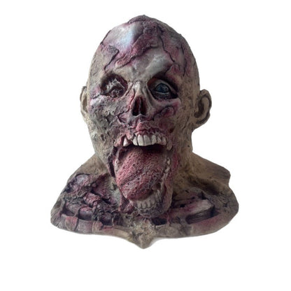 Halloween Ghost House Escape Room Terrifying Tongue Monster Headmask Mask Zombie Man Full Face Headmask