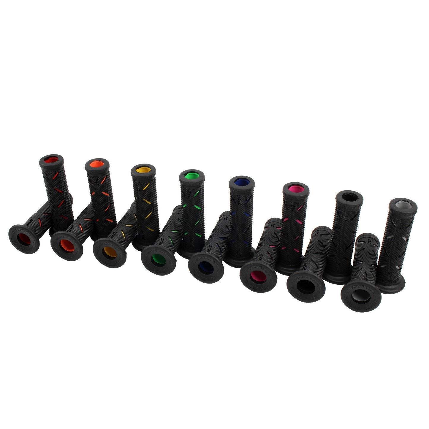 Manopla Profissional de Moto Antiderrapante com Absorção de Choque para Pit Dirt Bike Off-Road Racing Acessórios de Motocross