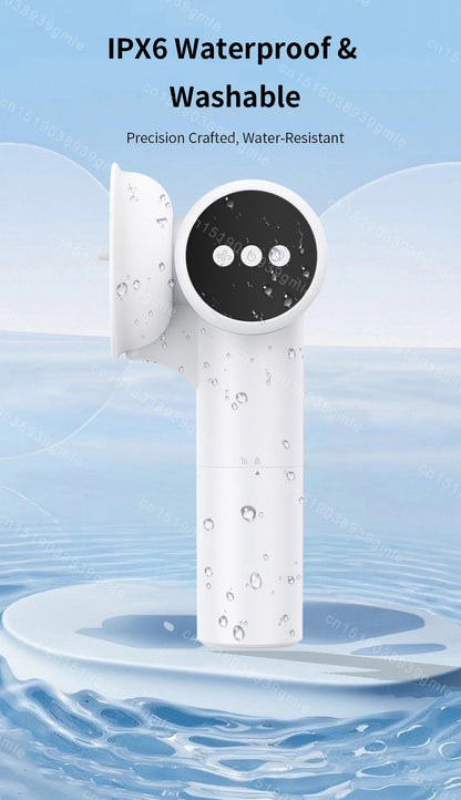 Ferramenta Elétrica para Remover Cera do Ouvido Secador de Ouvido 2 em 1 Limpador Inteligente de Ouvidos Ferramentas de Limpeza de Ouvidos Sem Dor Massagem Segura à Prova d'Água de 5 Níveis