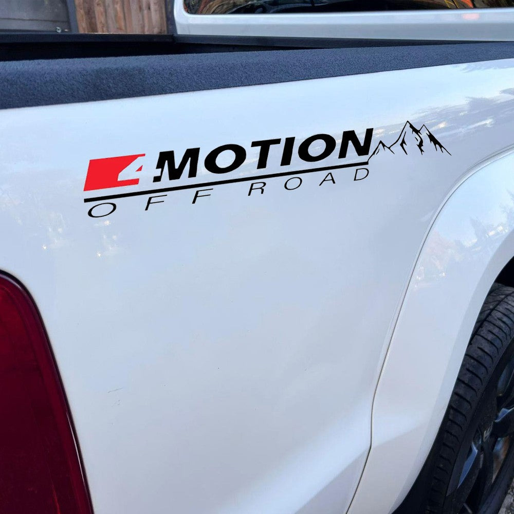 Car Sticker For Volkswagen VW Amarok V6 4Motion Tdi Pickup Body Side Off Road Decor Decal Truck Vinyl Cover Auto Accessories