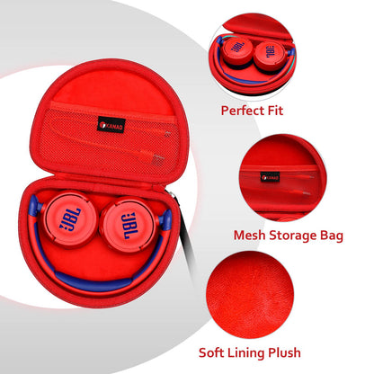 XANAD EVA Hard Case for JBL Jr310BT / JR 300BT Kids Wireless On-Ear Headphones Protective Carrying Storage Bag(only case!!!)