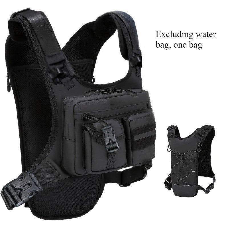 Lightweight Running Chest Pack for Hiking Outdoor Activities Marathon Bicycle Race Vest Bag No Water Bladder