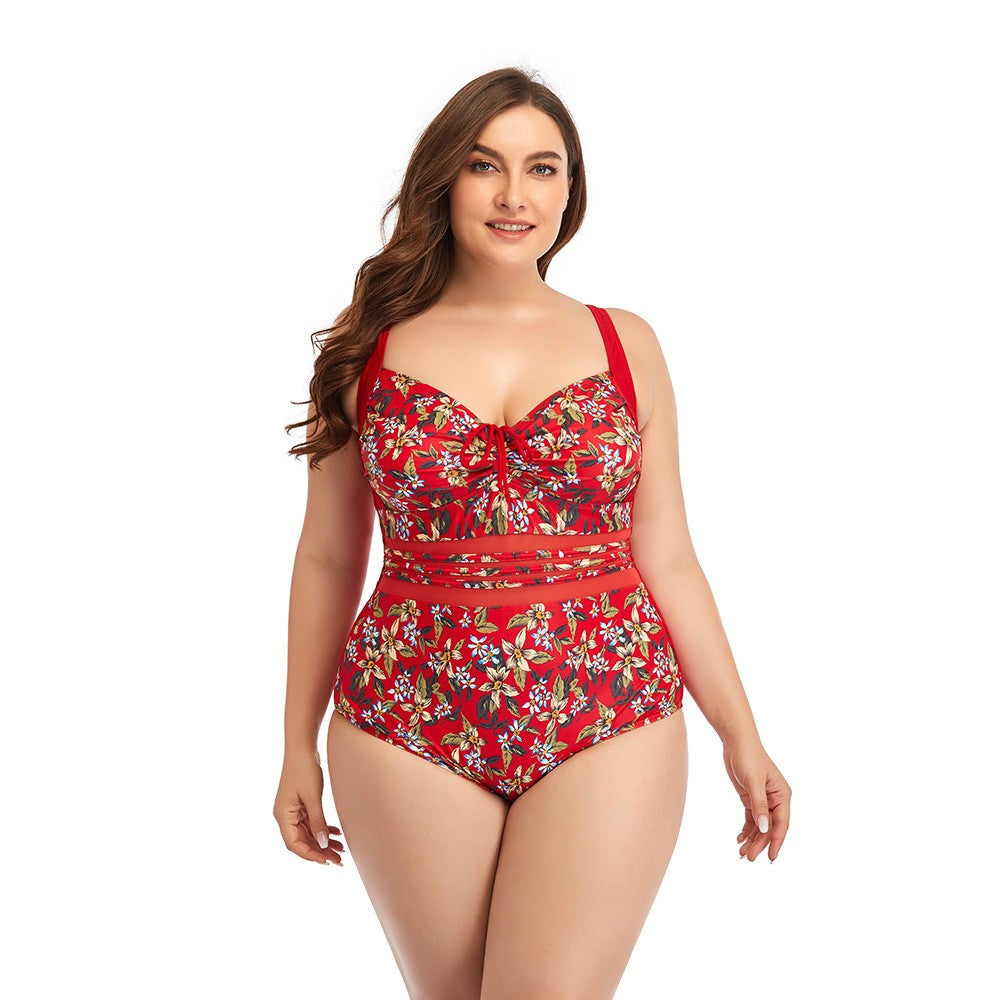 2025 Swimwear Women New Style Of Bikinis Set One Piece Swimsuit Plus Size Sexy And Swimming For Ladies Large Female Beacheach