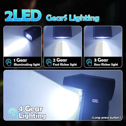 180000PRM Portable Electric Air Blower Turbo Jet Fan Brushless Motor HighSpeed Mini Turbo Jet Fan Adjustable Wind Violent Blower