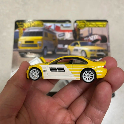 Em Estoque Genuíno Hot Wheels Legends Tour Team Transport 2025 Bmw M3 Hw Rally Hauler 1:64 Premium Diecast Carro Modelo Presente Legal Para Meninos