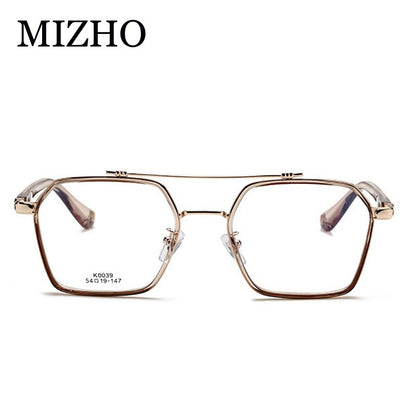 MIZHO Filtering Protect Eyesight Anti Blue Light Glasses Men Ultra light weight Blocking Glare Tony Stark Glasses Frame iron Man
