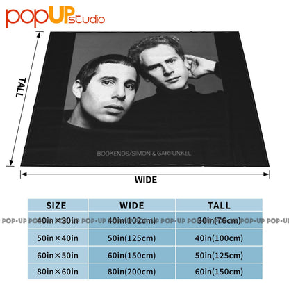 Simon Garfunkel Bookends Capa do Álbum Cobertor Ultra Macio Colcha Inverno Capa de Sofá Capas de Cama
