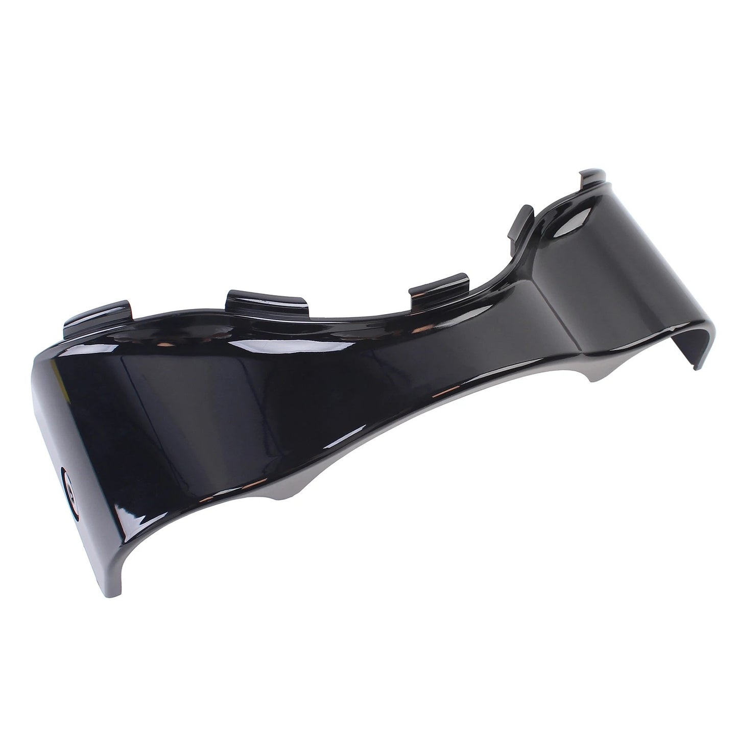 Carenagem Lateral de Batwing Inferior Externa Preta para Motocicleta Harley Touring CVO Electra Street Glide Ultra Classic 2014-2023