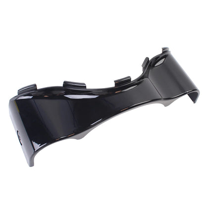 Carenagem Lateral de Batwing Inferior Externa Preta para Motocicleta Harley Touring CVO Electra Street Glide Ultra Classic 2014-2023