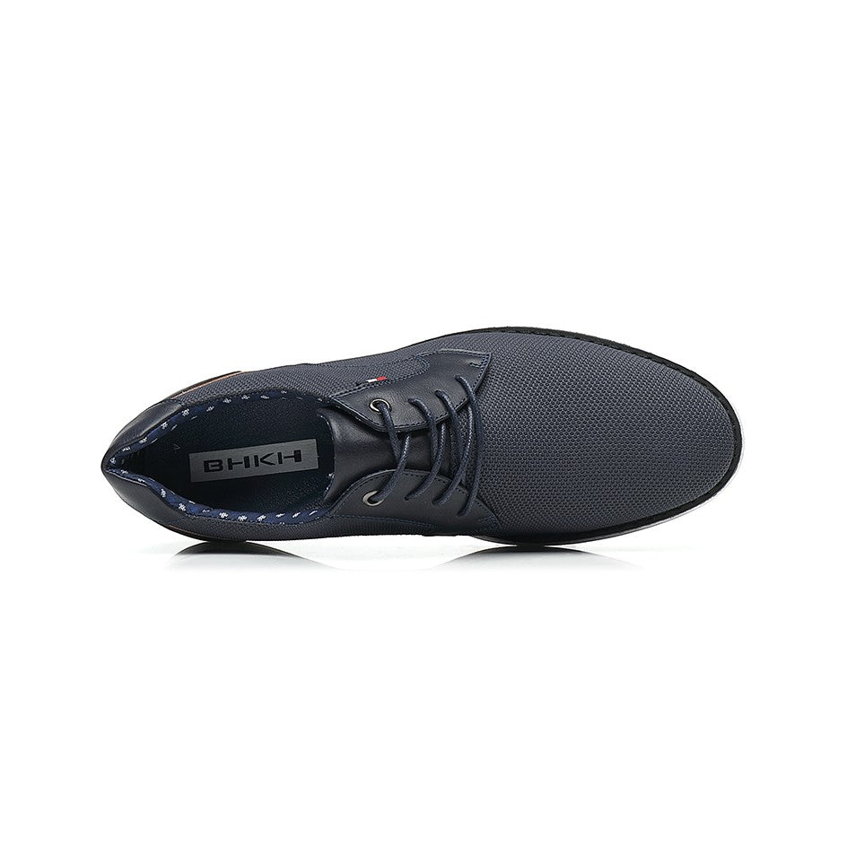 2025 Spring/Summer New Men Shoes Comfy Luxury Brand Men Casual Shoes Lace Up Business Style Dress Shoes BHKH Men Shoes