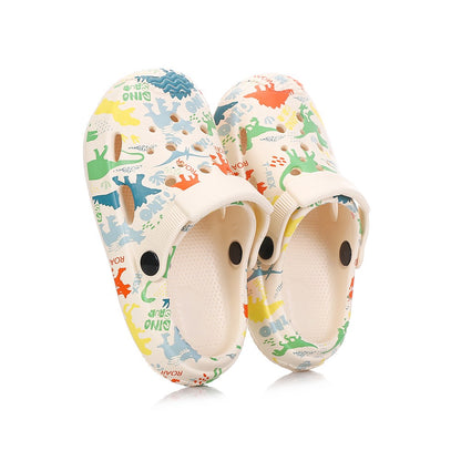 Boy Girls Sandals Cartoon Printed Shoe Toddler Shoes Soft Sole Slippers Kids Breathbale Summer Beach Shoe Toddler Shoes
