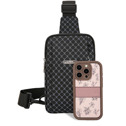 Men's Shoulder Bag, Crossbody Bag, Large-Capacity Casual Lightweight Handbag, Mobile Phone Commuter Backpack