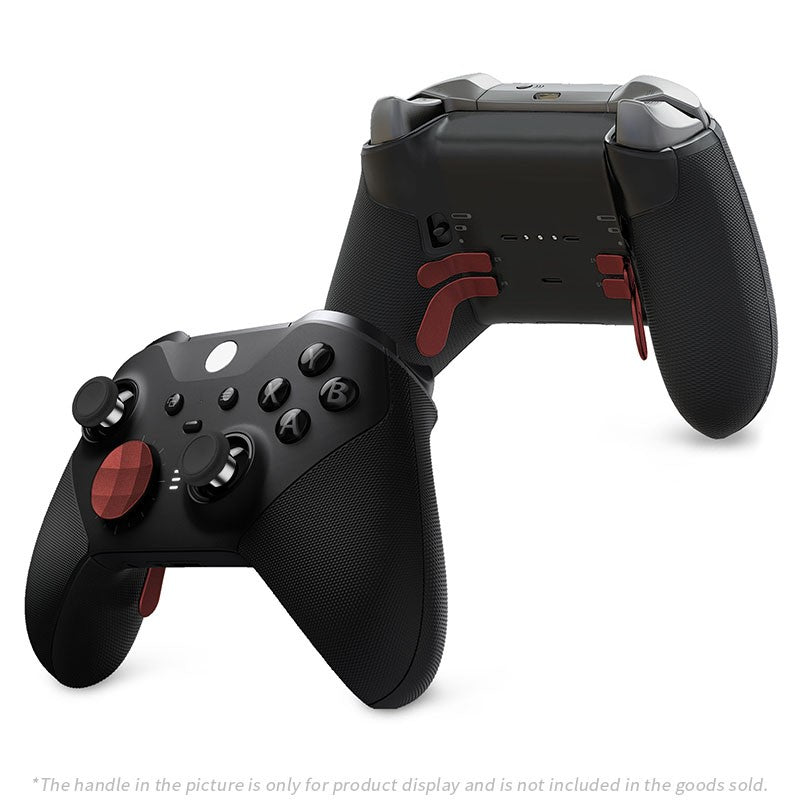 14-in-1 for Xbox One Elite Series 2 Controller Accessory Kit Metal D-Keys Trigger Paddles Repair Kit Gamepad Thumbstick Grip