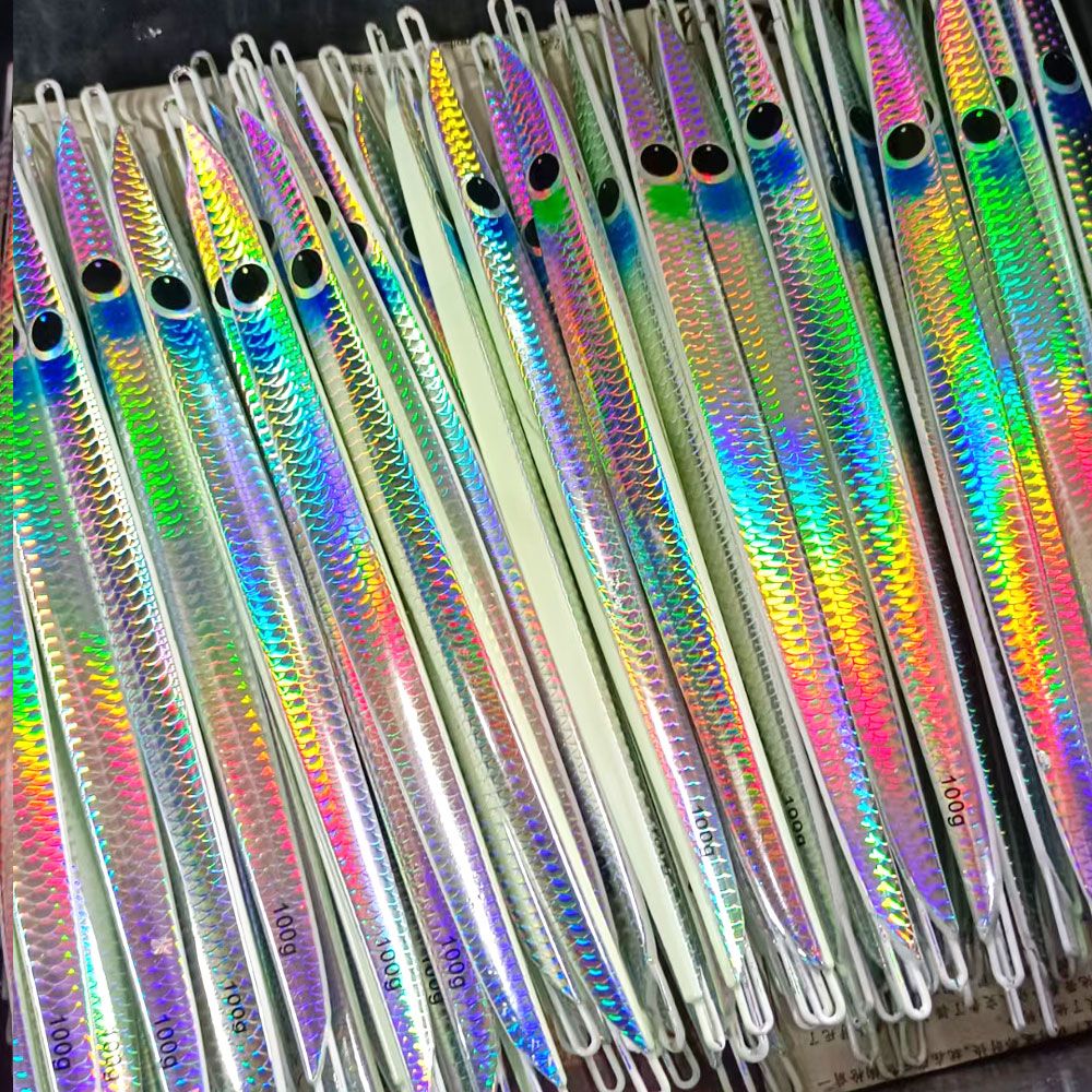 AS Fast JIg Lure Pesca Luminosa Jigs Velocidade de Queda Pescador 80g100g Isca Metálica Dura para Pesca Vertical em Barco Isca Que Afunda Pesca