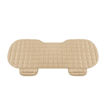 Car Seat Cover Front Rear Flocking Cloth Cushion Non Slide Winter Auto Protector Mat Pad Keep Warm Universal Fit Truck Suv Van