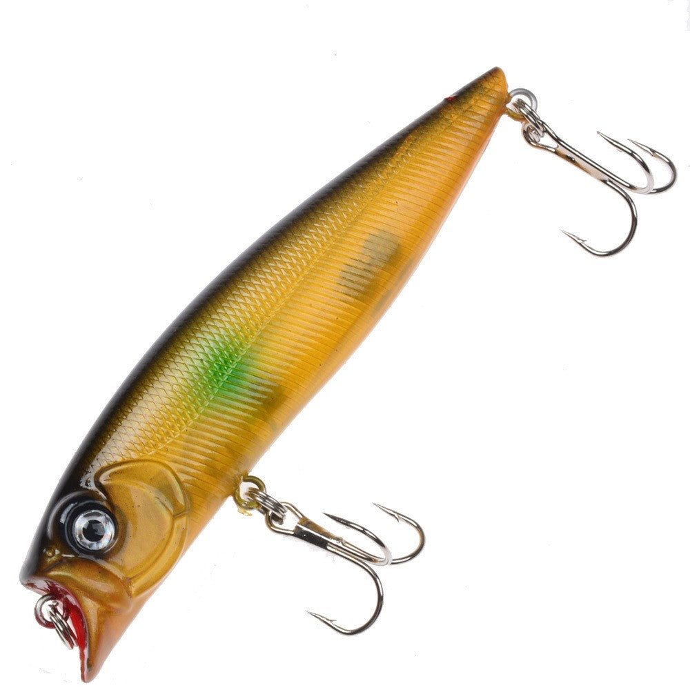 POETRYYI 1pc Isca de Pesca Artificial Popper 9cm/11g Popper de Superfície 17 Cores Isca Rígida Wobblers de Plástico Acessórios de Pesca