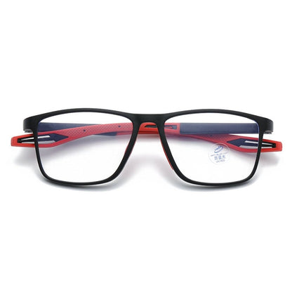 Unisex Ultralight Silicone TR Sports Myopia Glasses Anti Blue Light Men Basketball Anti-Shedding Eyewear Prescription Eyeglasses
