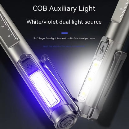 Rechargeable Medical Pen Light Flashlight Multifunctional Led For Nurses Doctor Portable With Clip Inspection Pocket Examination