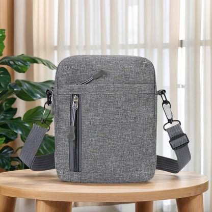 Multi Functional Men's Shoulder Bag, Waterproof and Wear-resistant, Large Capacity Crossbody Bag for Business Commuting