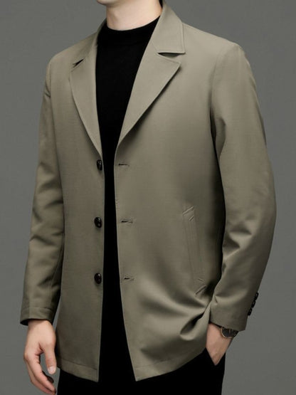 Long Male Blazer Plus Big Size Single Breasted Coat Oversize Menswear Fashionable Men's Suit Jackets New in Classic Casual 2025