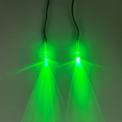 Glowing LED Eyes for Halloween Decors - Auto Timer Light Up Props for Skulls, Pumpkins, Tombstones Indoor Outdoor Spooky Decor