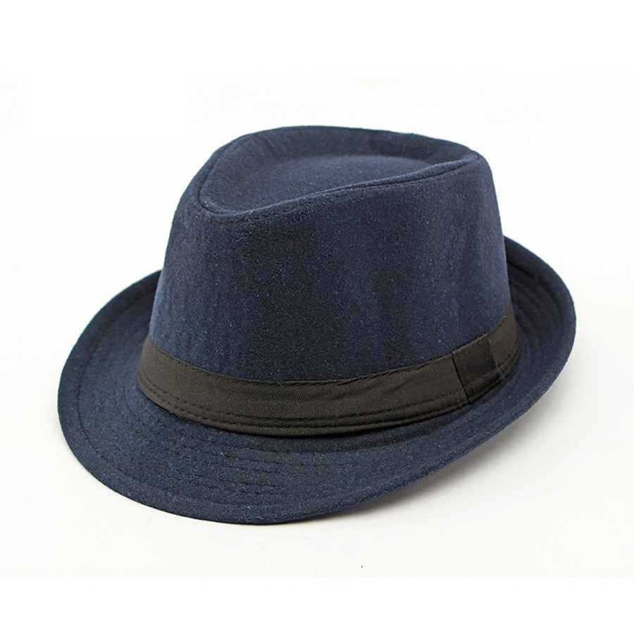 Chapéu de Lã para Casamento Primavera Verão para Homens de Meia-Idade, Casal, Moda Outono Inverno, Festa Xadrez, Design de Luxo, Chapéu Jazz Fedora para Mulheres