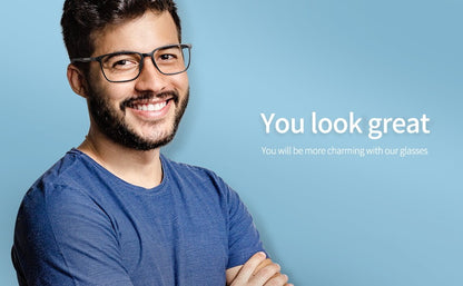 BLUEMOKY Anti Blue Light Reading Glasses For Men Women?Sport Square Frame Readers Anti Glare Computer Eyewear