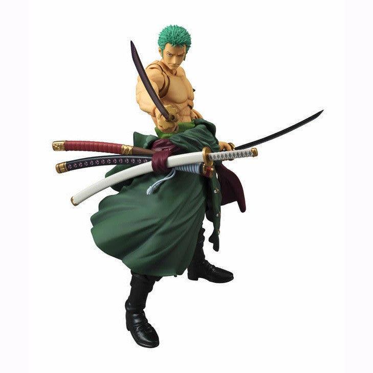 Anime One Piece Action Figure Zoro Luffy Ace Modelo Articulado Estátua Colecionável