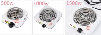 Fogão Elétrico 220V 500W Chapa Quente Queimador de Ferro Cozinha Doméstica Aquecedor de Café Eletrodomésticos Plugue UE