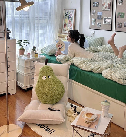 Big Duck Pear Pillow, Sofa Cushion, Girl Bedroom, Bed, Cute Plush Doll, Christmas Birthday Gift