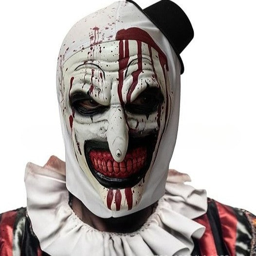Terrifier Clown Cosplay Costume Horror Carnival Party Dress Hat Mask Killer Clowns Jumpsuit Halloween Cosplay Costumes for Kids