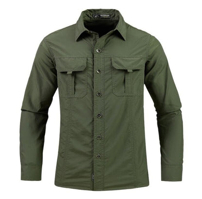 Mens Military Shirt ,Work Cargo Shirts ?Tactical Breathable Quick-Drying Tops